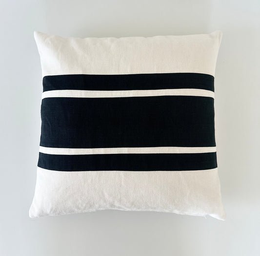 Striped cushion square